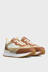 Tenis Women Tommy Hilfiger Brown Tenis